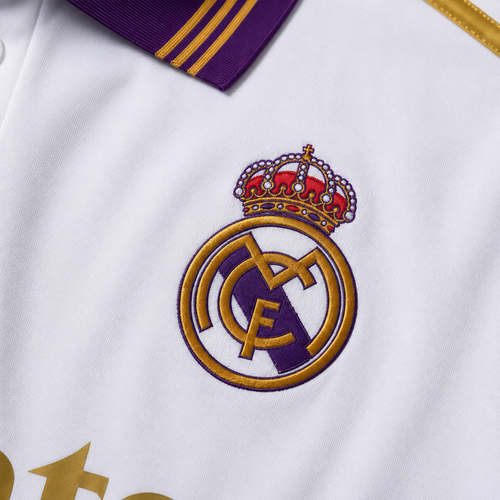 REAL MADRID PURPLE HERITAGE POLO SHIRT JERSEY