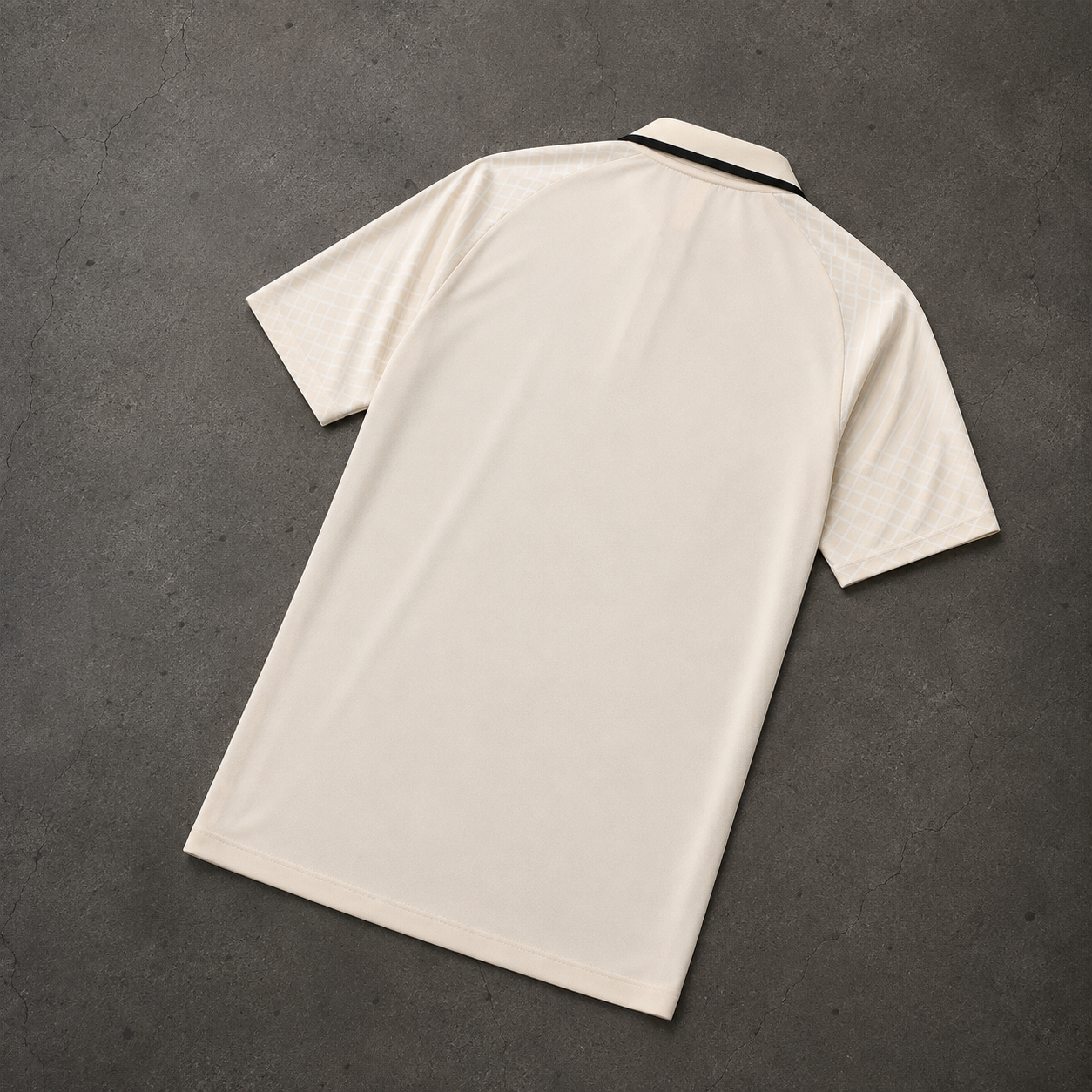 PSG BEIGE HERITAGE POLO SHIRT JERSEY