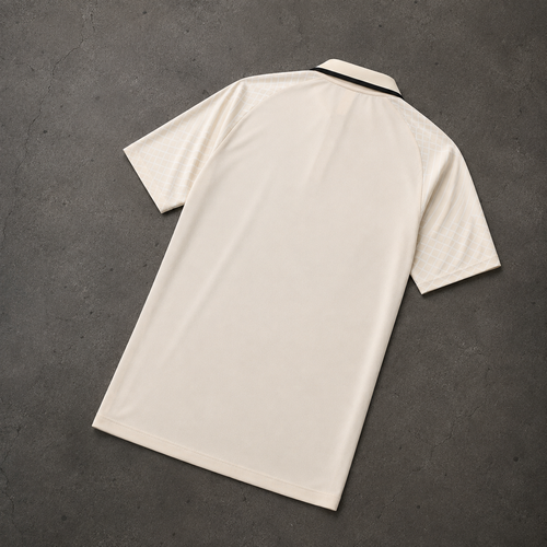PSG BEIGE HERITAGE POLO SHIRT JERSEY