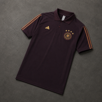 GERMANY WINE RED HERITAGE POLO SHIRT JERSEY