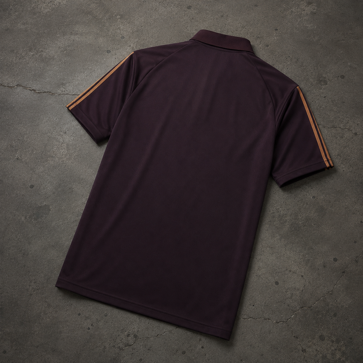 GERMANY WINE RED HERITAGE POLO SHIRT JERSEY