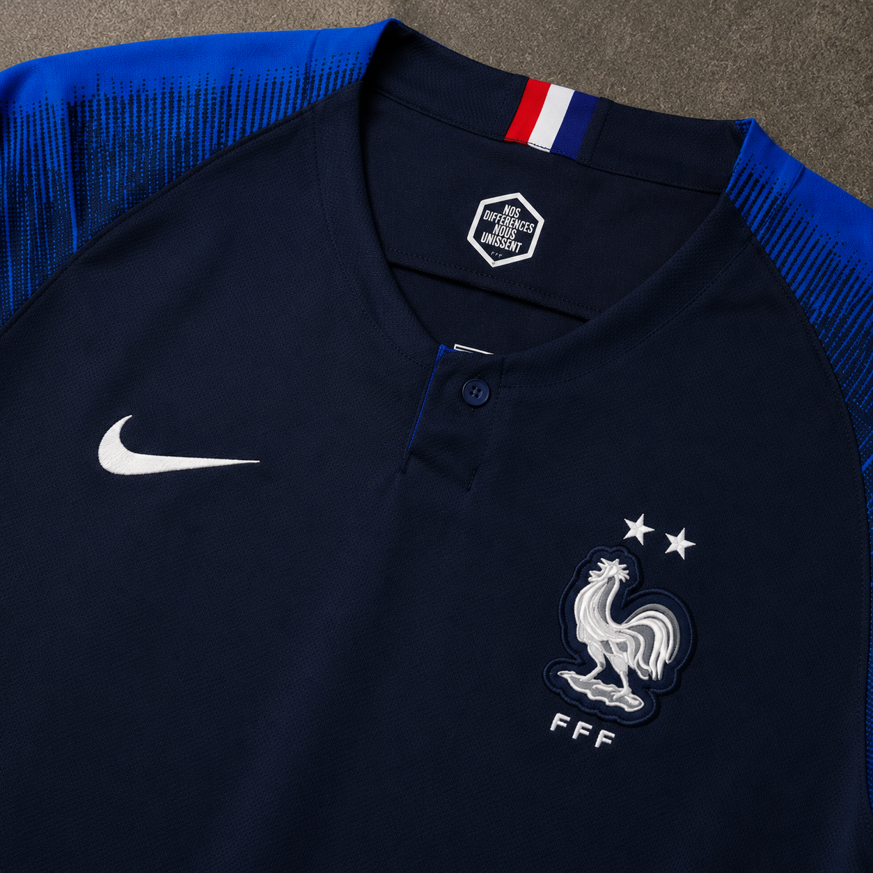 FRANCE 2018 LONGSLEEVE RETRO JERSEY
