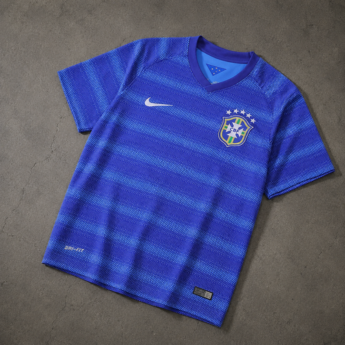 BRASIL 2014 AWAY RETRO JERSEY