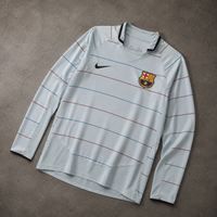 FC BARCELONA 2003/04 LONGSLEEVE RETRO JERSEY