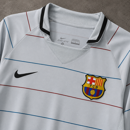 FC BARCELONA 2003/04 LONGSLEEVE RETRO JERSEY