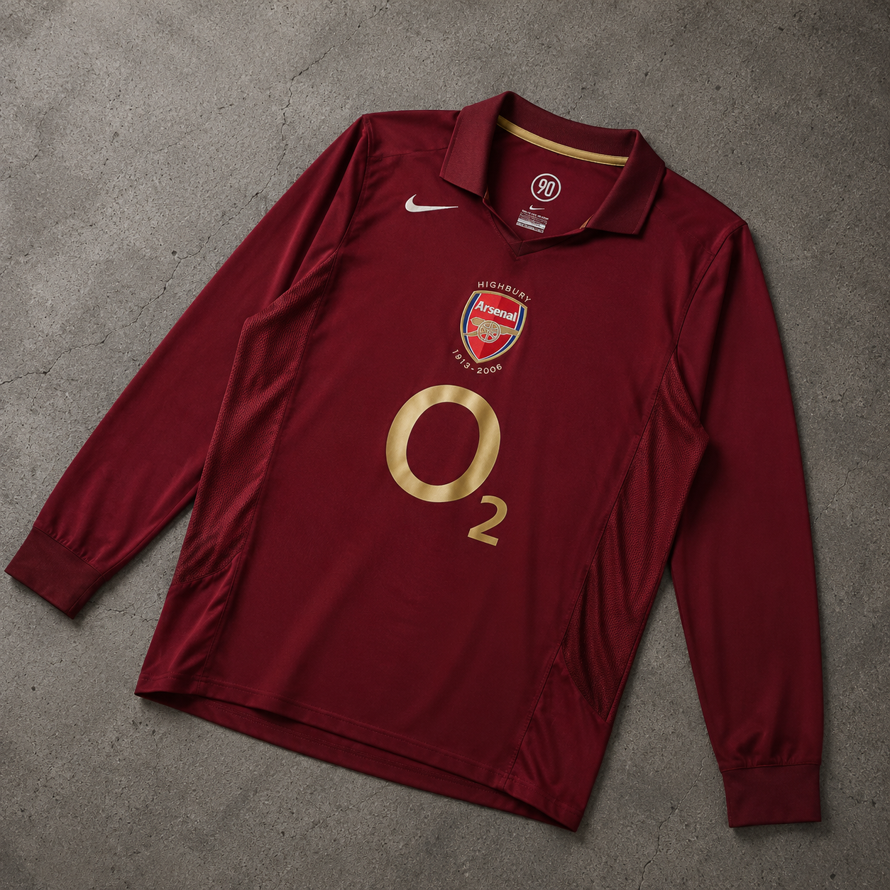 ARSENAL 2005/06 LONGSLEEVE RETRO JERSEY