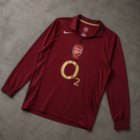 ARSENAL 2005/06 LONGSLEEVE RETRO JERSEY