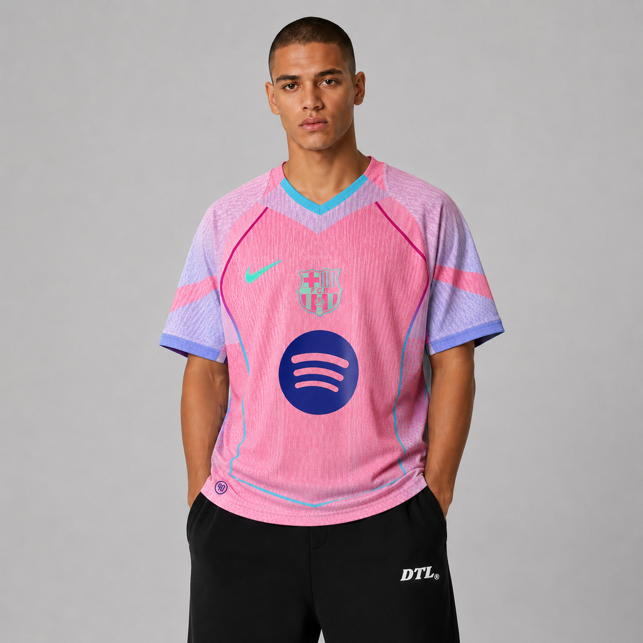 FC BARCELONA PINK EXCLUSIVE JERSEY