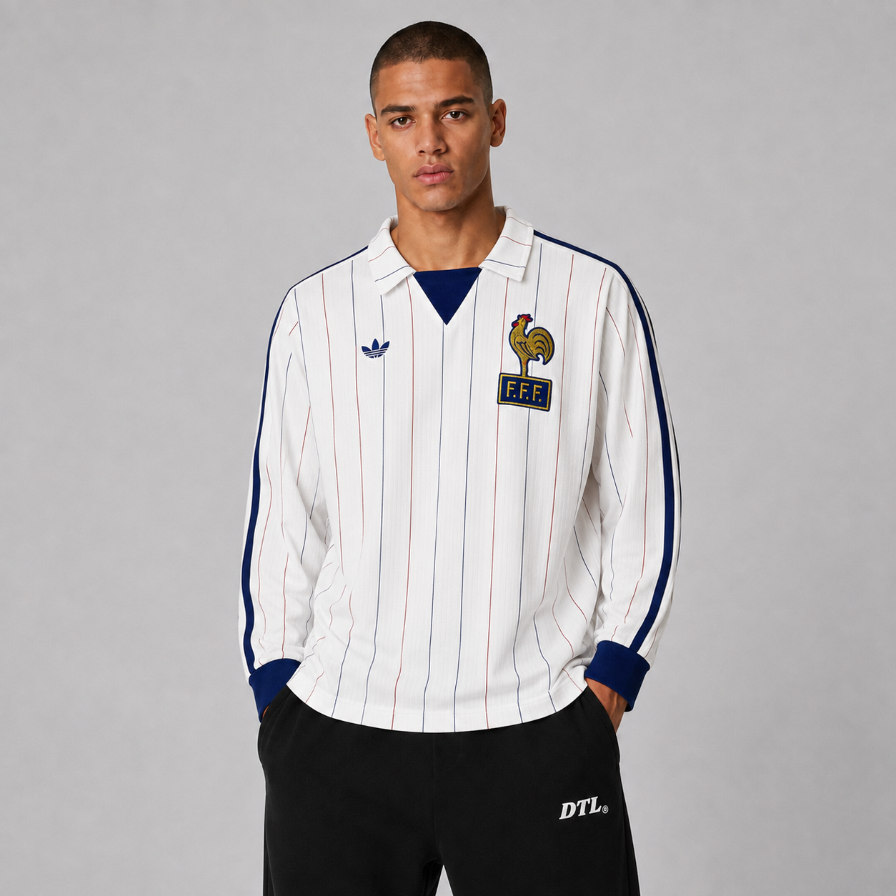 FRANCE 1980/82 LONGSLEEVE RETRO JERSEY