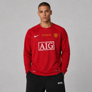 MANCHESTER UNITED 2007/08 LONGSLEEVE RETRO JERSEY