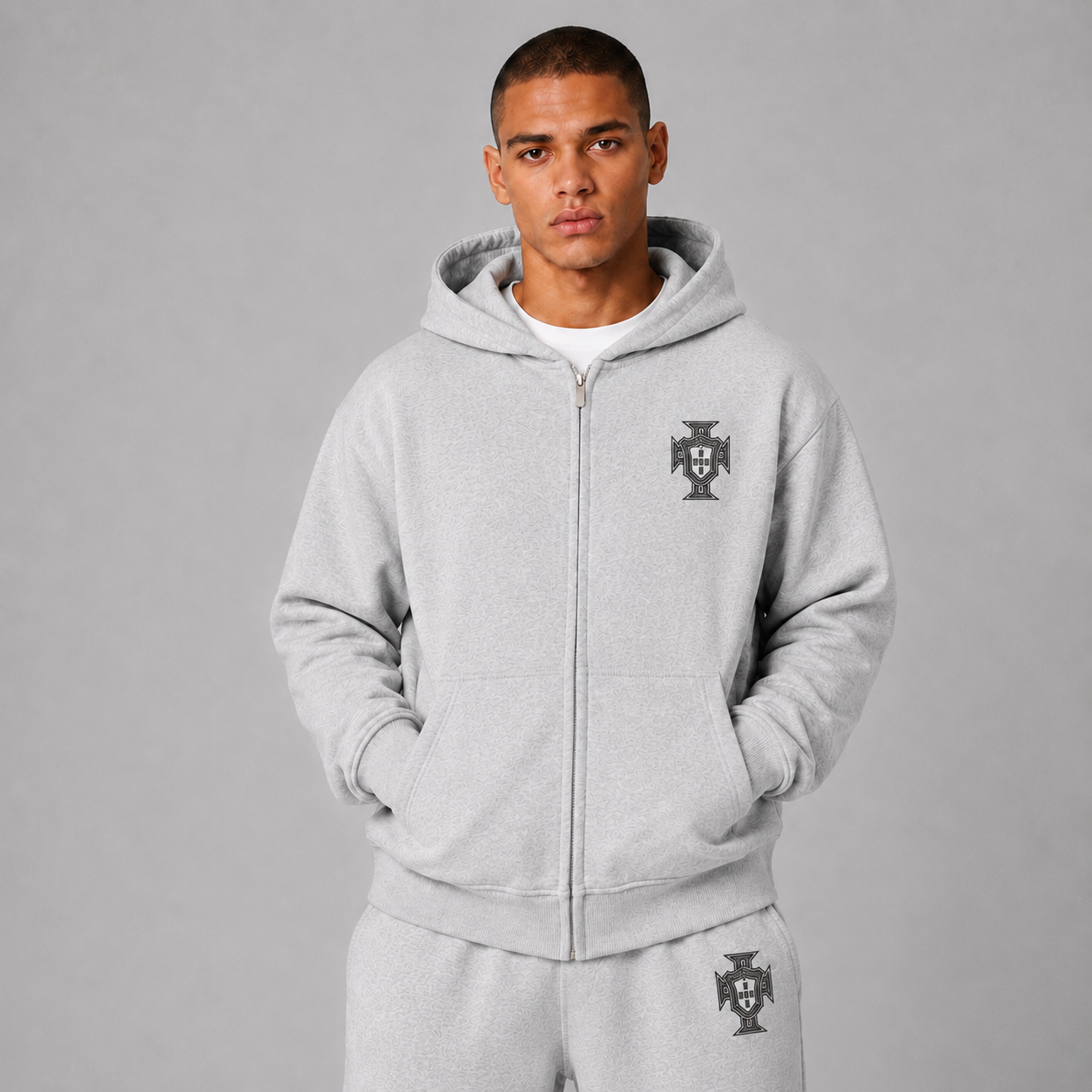 CRISTIANO RONALDO THE GOAT ZIPPER