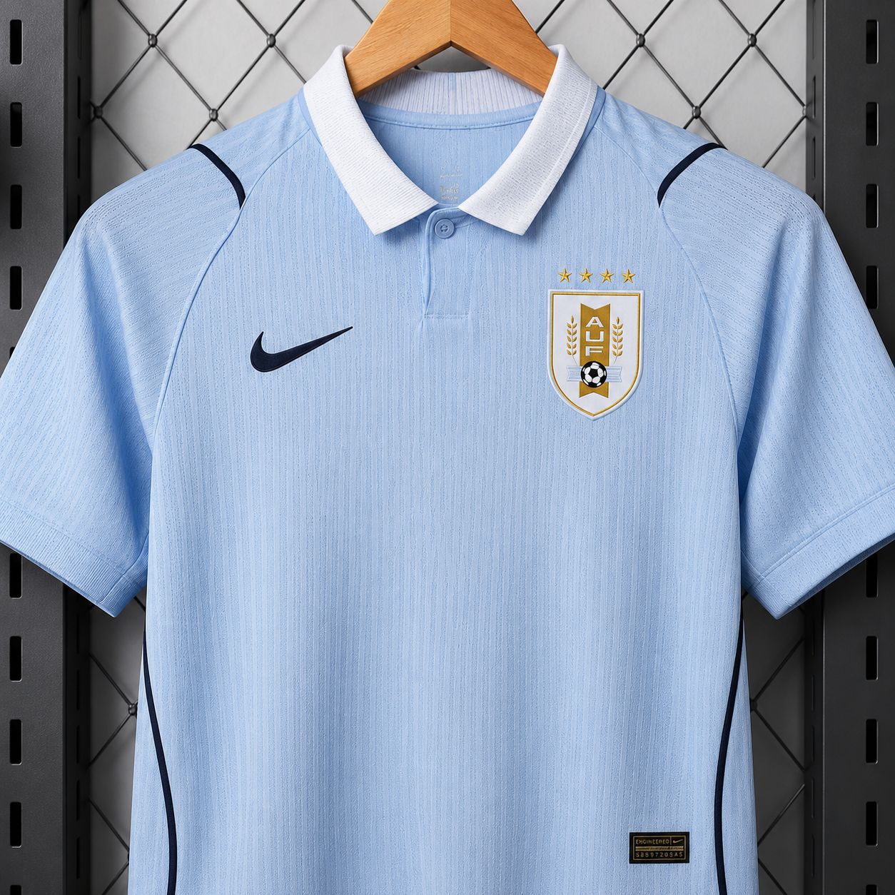 URUGUAY HOME WORLD CUP JERSEY