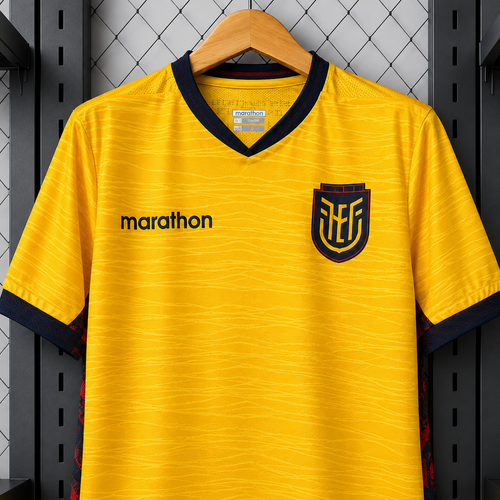 ECUADOR HOME WORLD CUP JERSEY