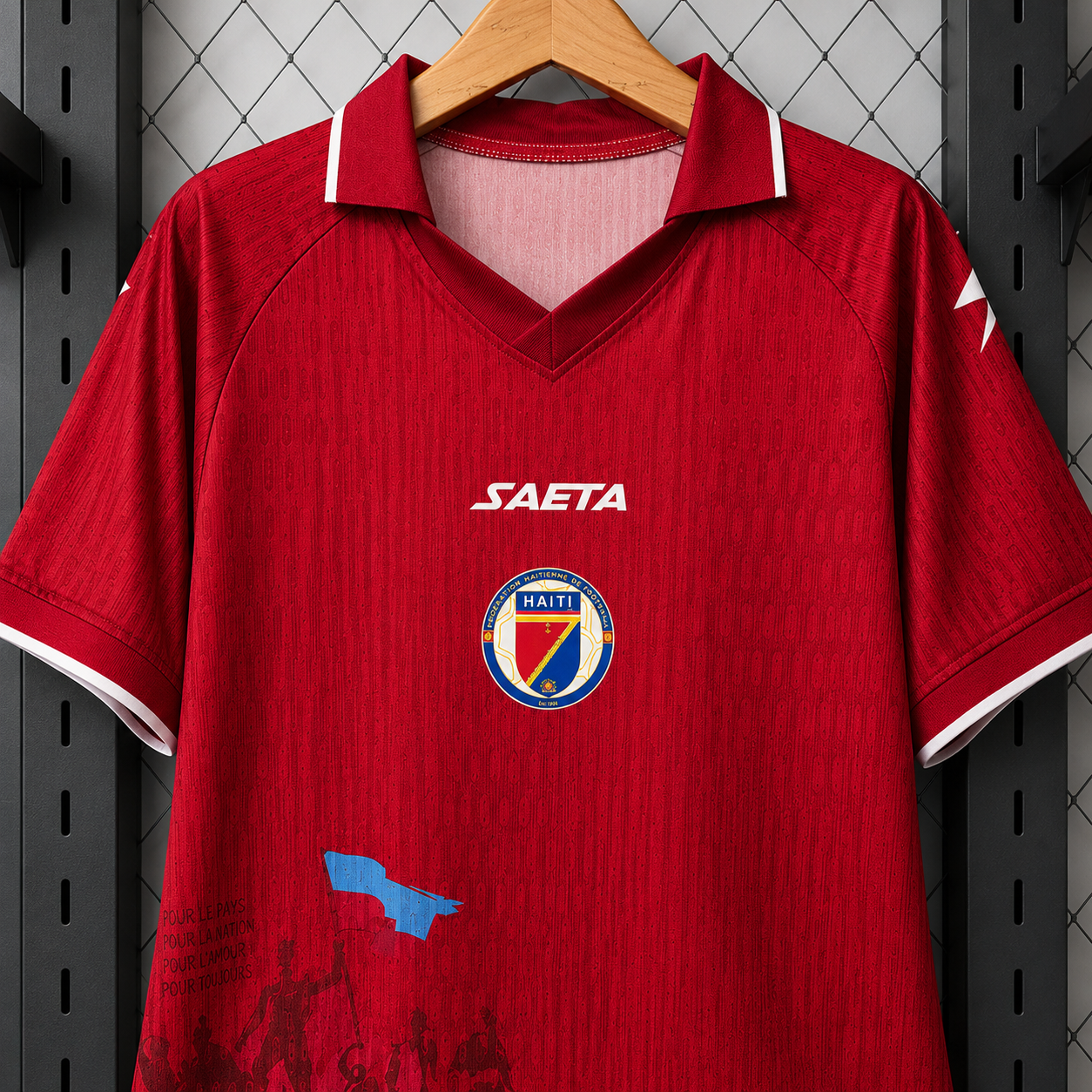 HAITI AWAY WORLD CUP JERSEY
