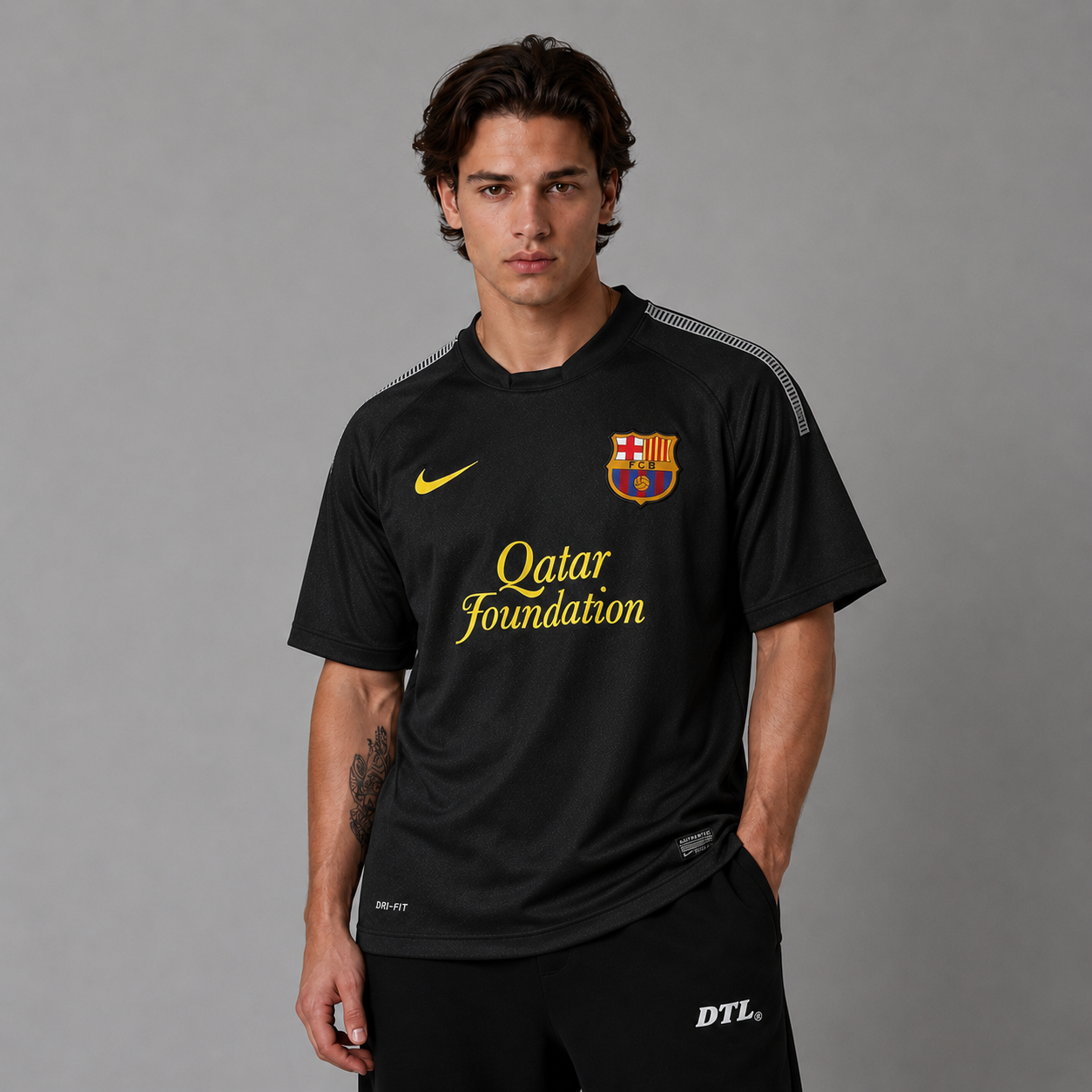 FC BARCELONA 2011/12 AWAY RETRO JERSEY