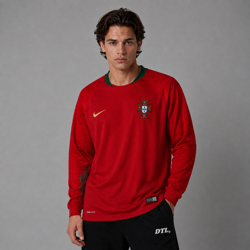 PORTUGAL 2008 LONGSLEEVE RETRO JERSEY