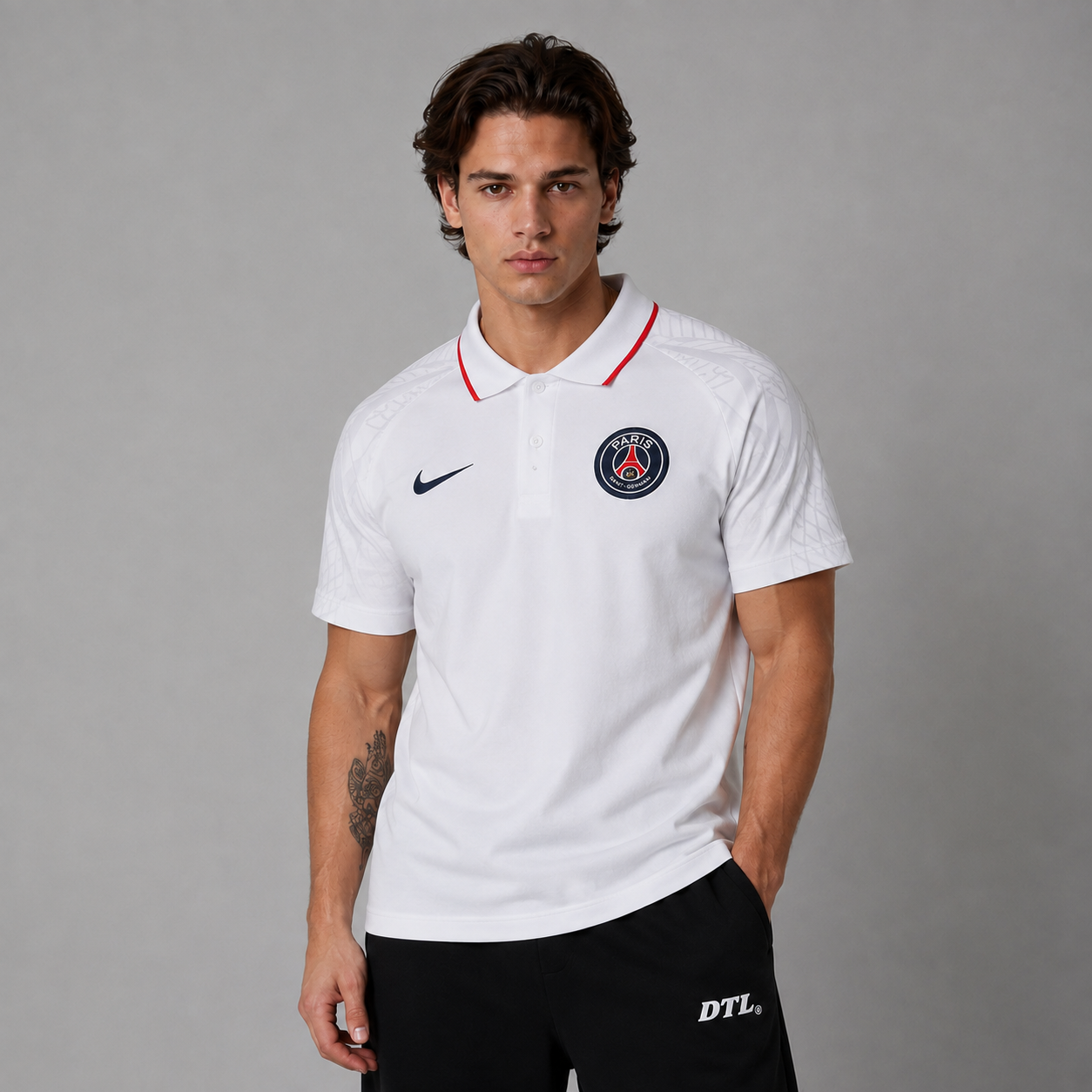 PSG PARADIES HERITAGE POLO SHIRT JERSEY