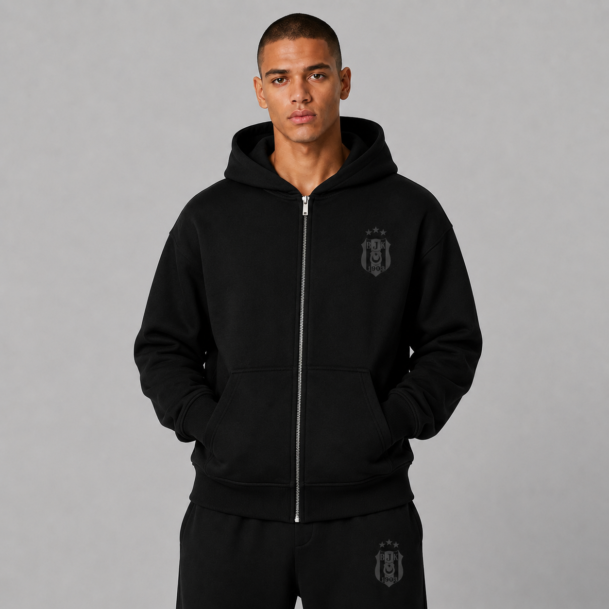 BESIKTAS V3 BASIC HEAVY ZIPPER
