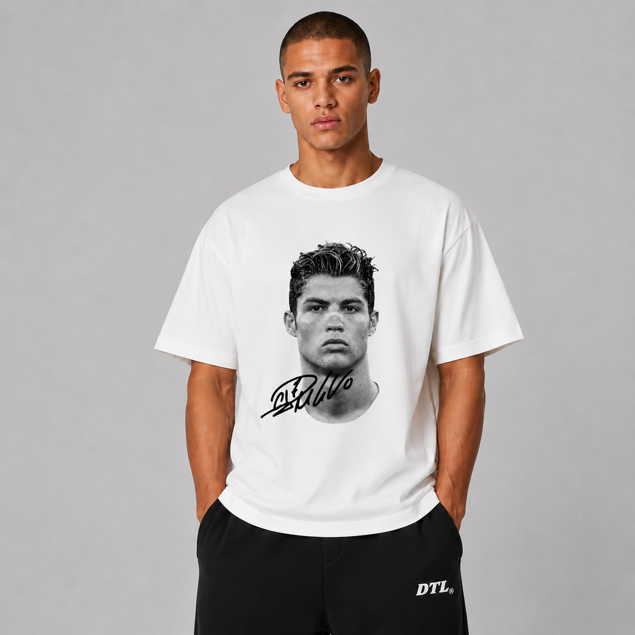 CRISTIANO RONALDO BIG FACE TEE