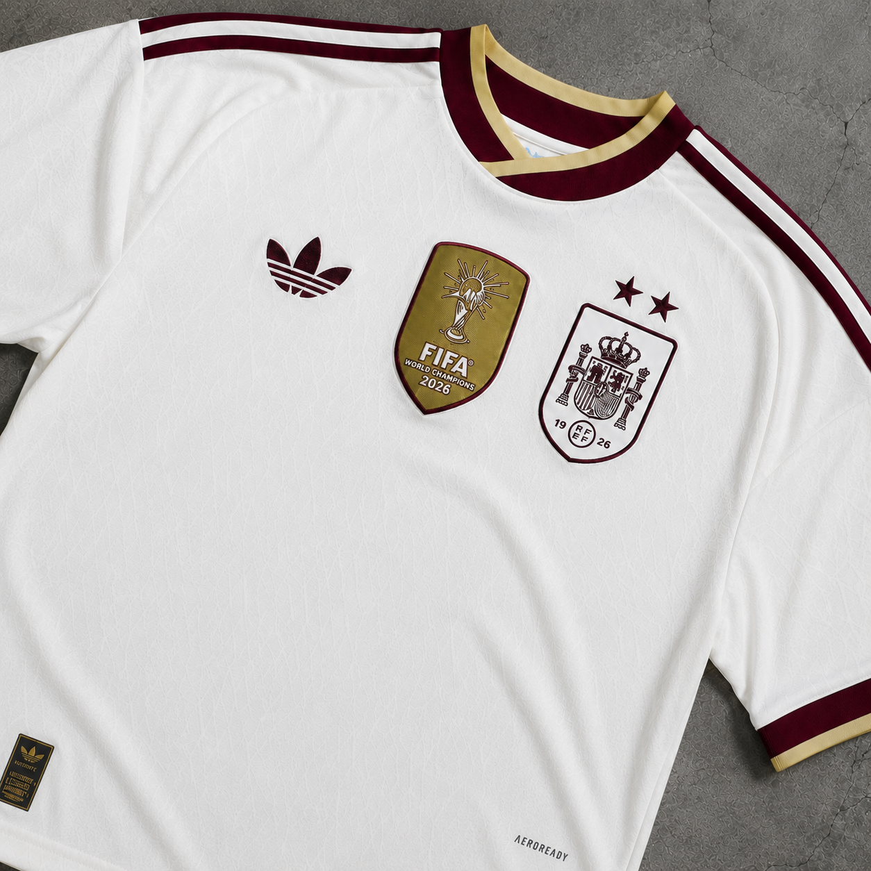 SPAIN AWAY CAMPEONES EXCLUSIVE JERSEY