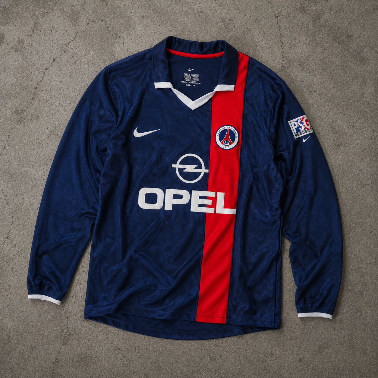 PSG 2001/02 LONGSLEEVE RETRO JERSEY
