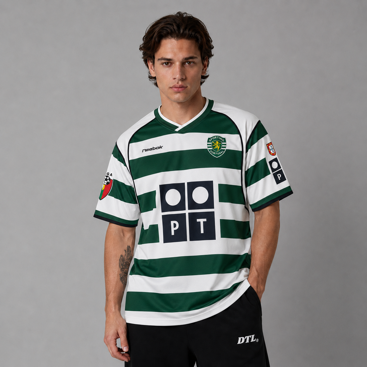 SPORTING CP 2001/03 RETRO JERSEY