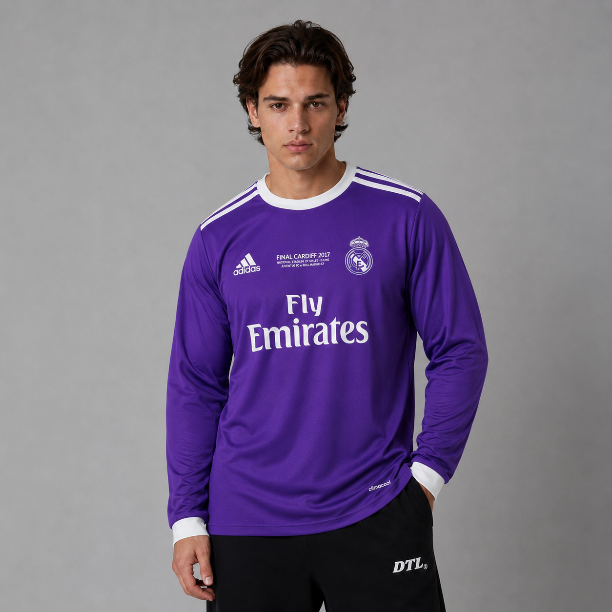 REAL MADRID 2016/17 LONGSLEEVE RETRO JERSEY