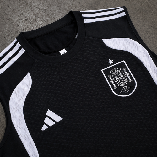 SPAIN STEALTH BLACK SLEVELESS JERSEY