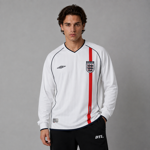ENGLAND 2002 LONGSLEEVE RETRO JERSEY
