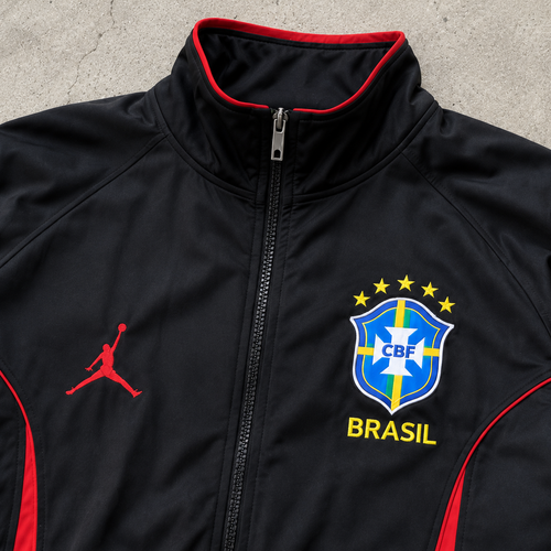 BRASIL RED WINDBREAKER