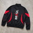 BRASIL RED WINDBREAKER
