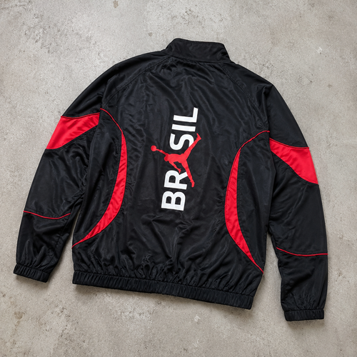 BRASIL RED WINDBREAKER