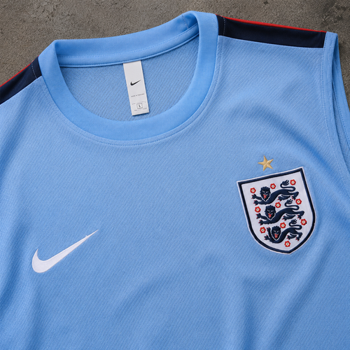 ENGLAND ICE BLUE SLEVELESS JERSEY