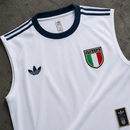 ITALY ALPINE WHITE SLEVELESS JERSEY