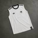GERMANY WHITE EGALE SLEVELESS JERSEY