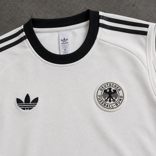 GERMANY WHITE EGALE SLEVELESS JERSEY