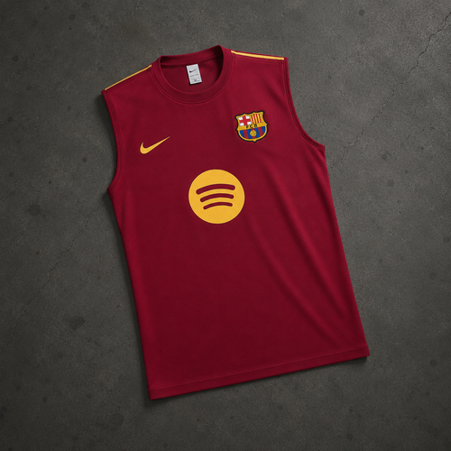 FC BARCELONA CATALAN FLAME SLEVELESS JERSEY