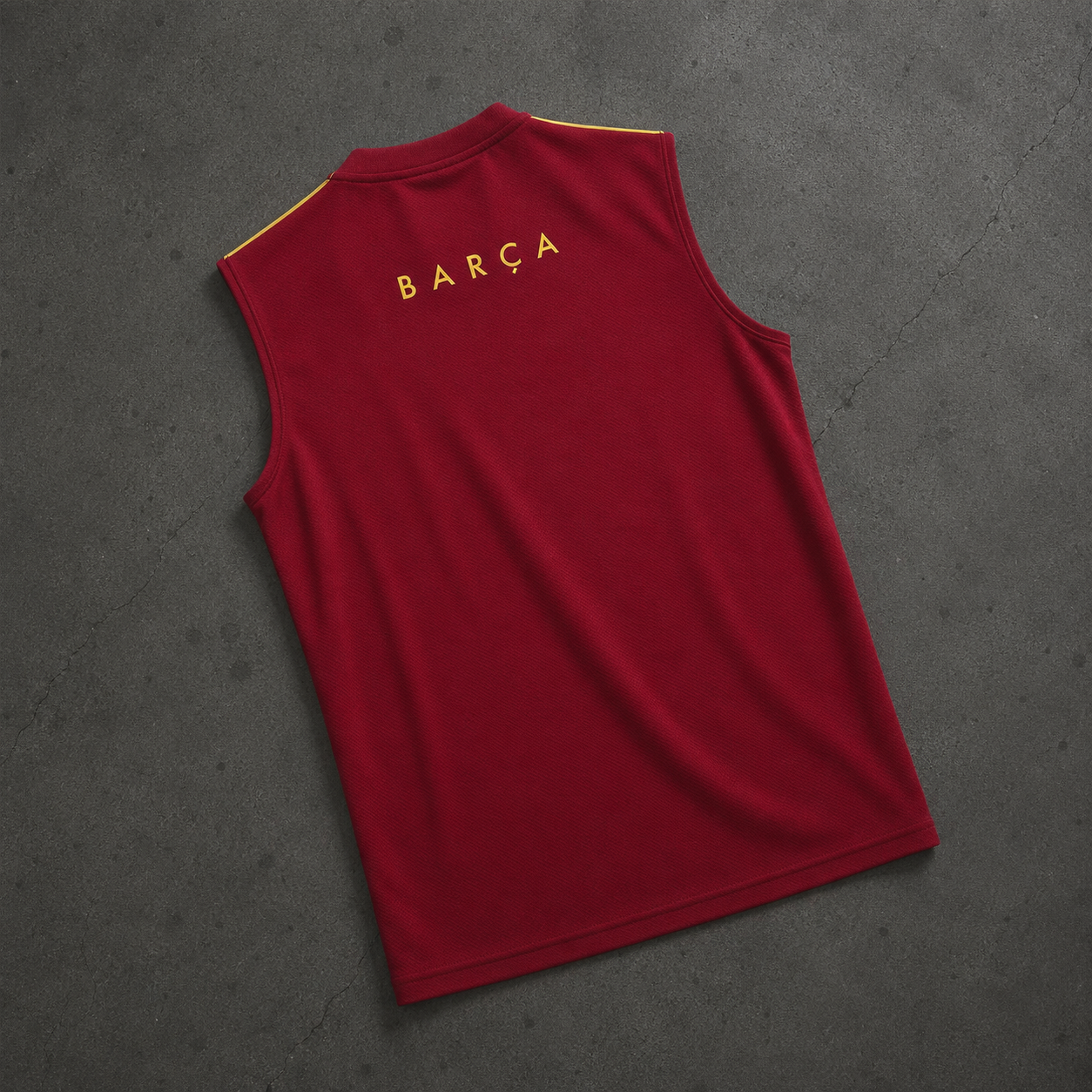 FC BARCELONA CATALAN FLAME SLEVELESS JERSEY