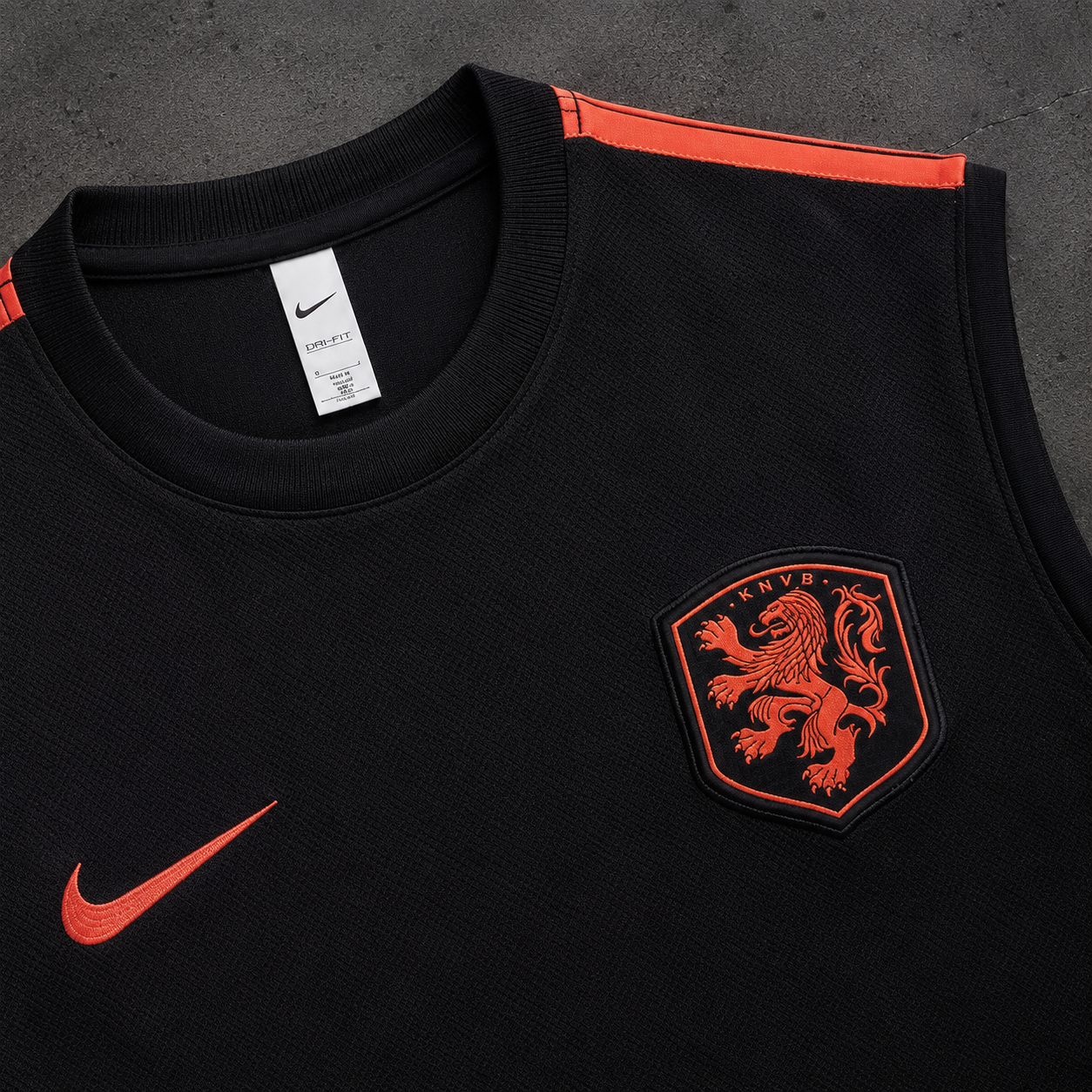 NETHERLANDS INFERNO SLEEVELESS JERSEY