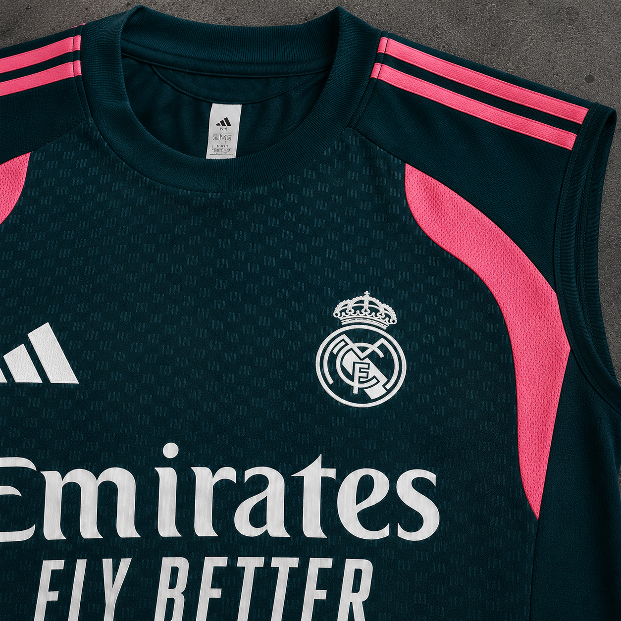 REAL MADRID JADE SLEEVELESS JERSEY