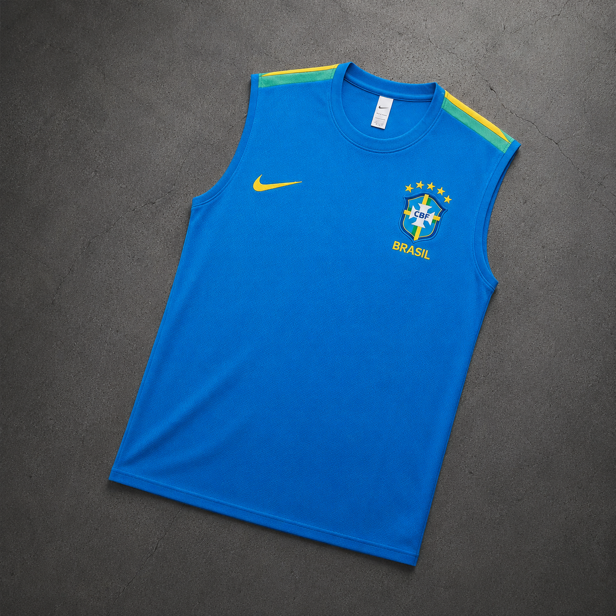 BRASIL OCEAN SLEEVELESS JERSEY