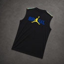 BRASIL NOIR SLEEVELESS JERSEY