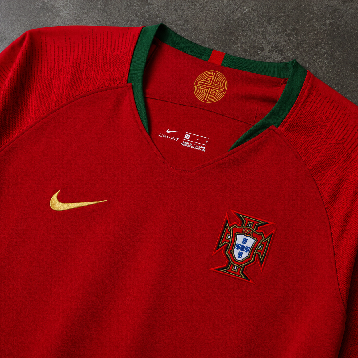 PORTUGAL 2008 LONGSLEEVE RETRO JERSEY