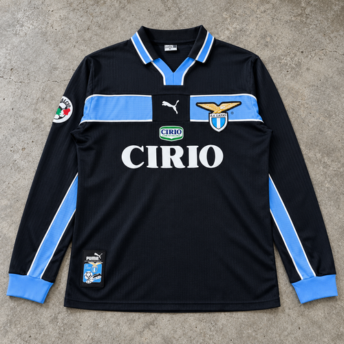LAZIO 1998/00 HOME LONGSLEEVE RETRO JERSEY