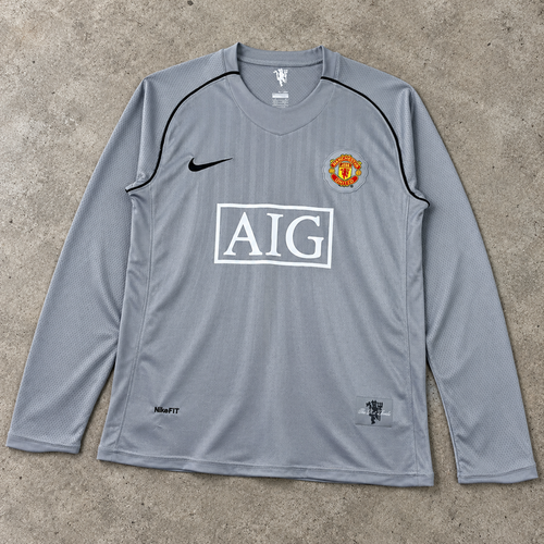 MANCHESTER UNITED 2007/08 THIRD LONGSLEEVE RETRO JERSEY