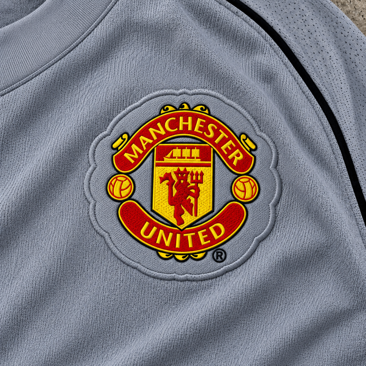 MANCHESTER UNITED 2007/08 THIRD LONGSLEEVE RETRO JERSEY
