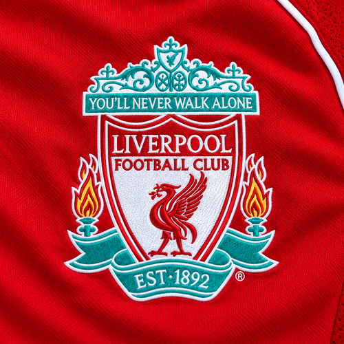 LIVERPOOL 2006/08 HOME LONGSLEEVE RETRO JERSEY