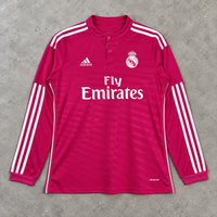 REAL MADRID 2014/15 AWAY LONGSLEEVE RETRO JERSEY