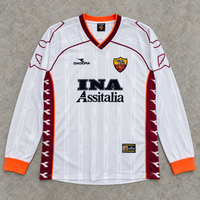 AS ROM 1999/00 LONGSLEEVE RETRO JERSEY