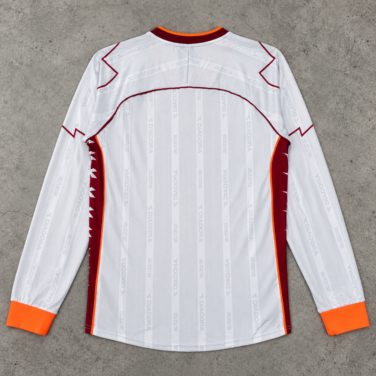 AS ROM 1999/00 LONGSLEEVE RETRO JERSEY
